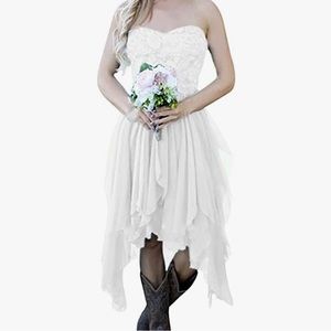 Country Style Wedding Dress